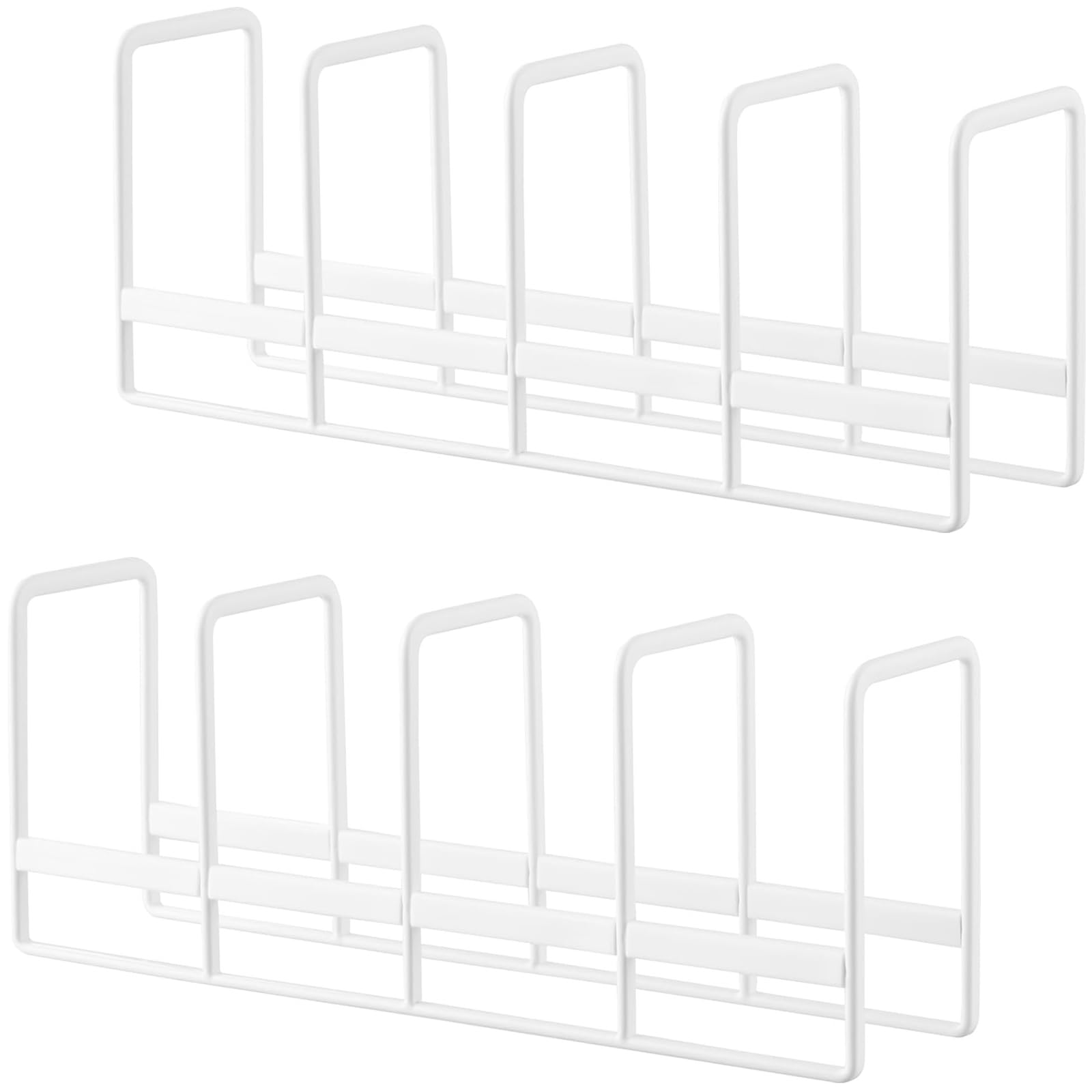 

Yamazaki Small Plate Storage Rack of Upright Storage for Drawers and Tower 1395 x 2 [Set 2] Cupboards, Series, White, белый