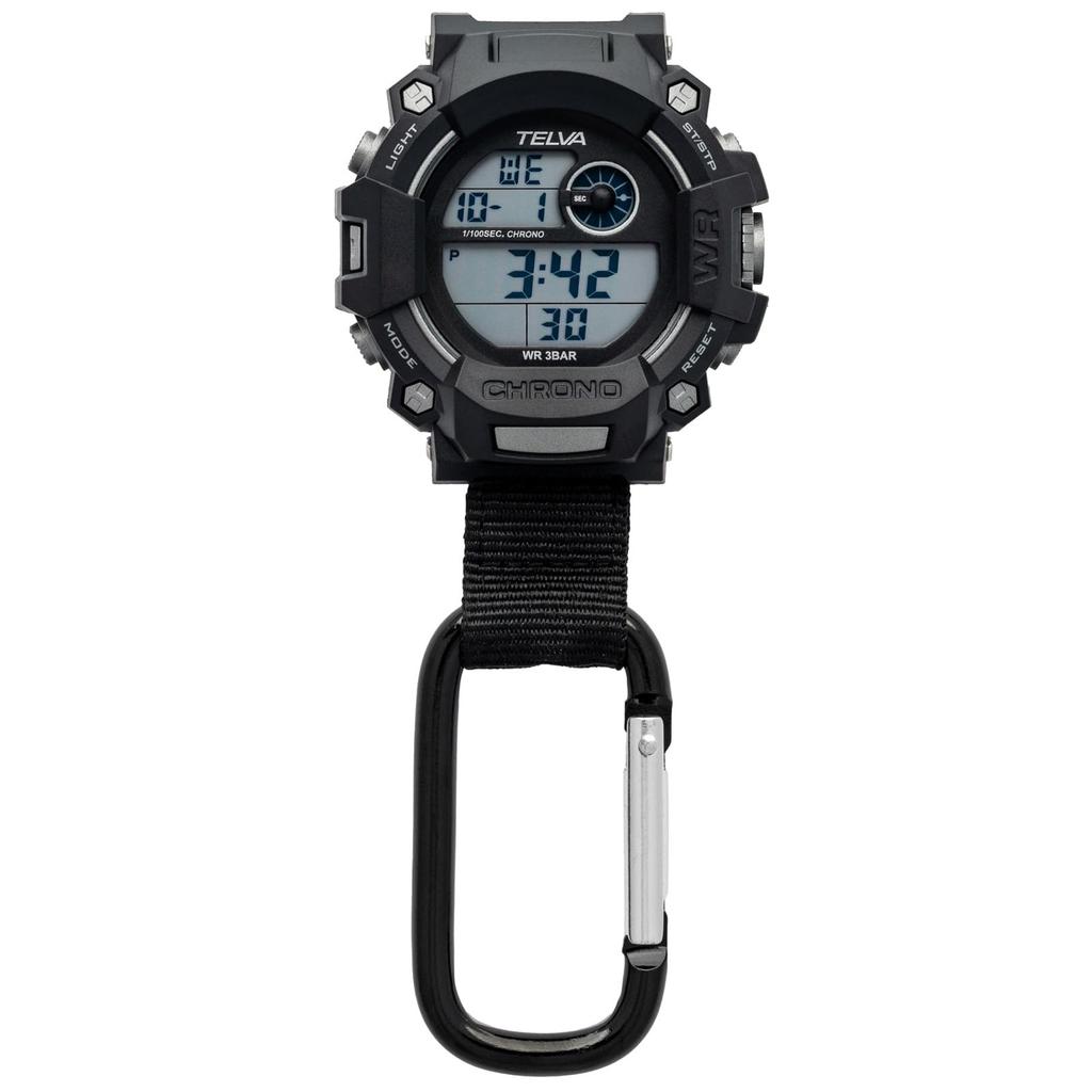 Klefer Pocket Keychain Carabiner Easy To Perfect for Outdoor and Men's Watch, Watch, Watch, Digital, Waterproof, Read, Activities, Hiking, Fishing,