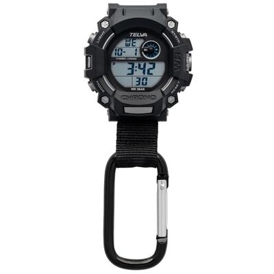 Klefer Pocket Keychain Carabiner Easy To Perfect for Outdoor and Men's Watch, Watch, Watch, Digital, Waterproof, Read, Activities, Hiking, Fishing,