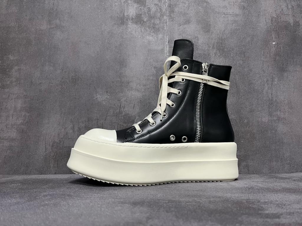 Scarpe a testa larga europee e americane 2025 nuove scarpe sportive casual con plateau rialzato punta tonda cinturini scarpe alte in tela marea da donna