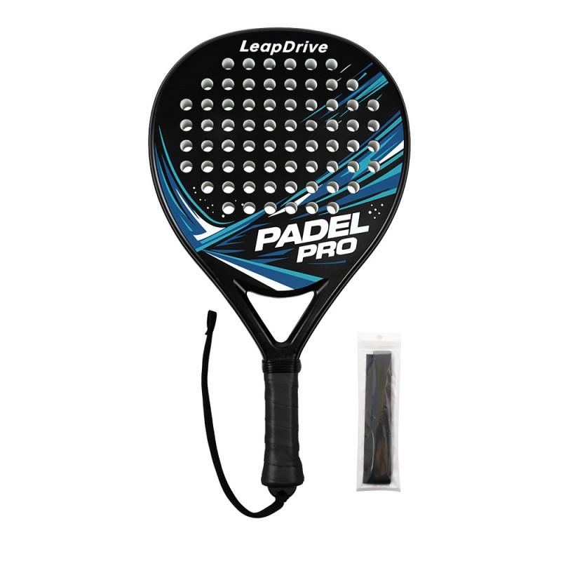 Lightweight ABS Carbon Fiber Padel Racket Adults - Shock Absorbing Large Sweet Outdoor Family Sport