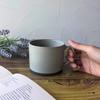 Syokkidana Straight Mug Stone Nordic Coffee Au Lait Dishwasher Safe Mino Mug Made In Stylish Mug Gray (350cc / Gray) Café (Microwave & / Ware)