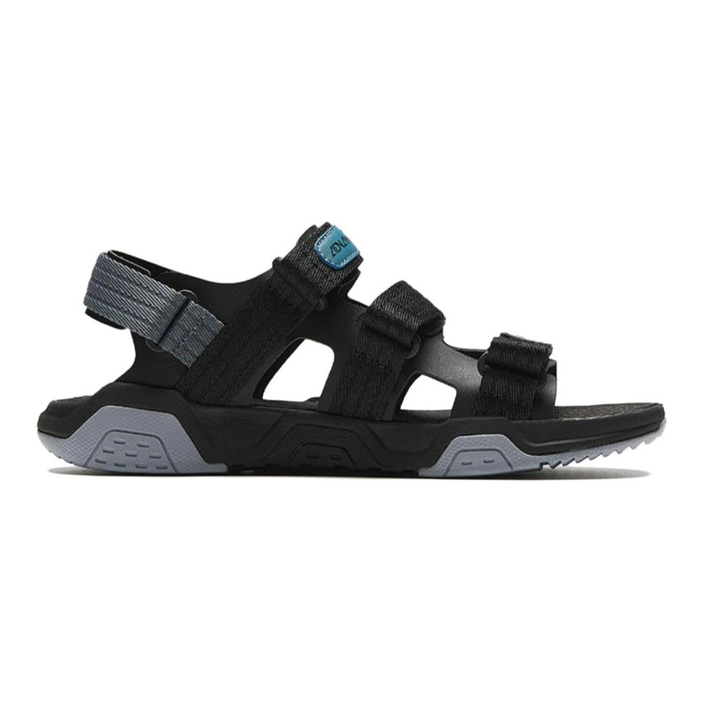 Anta Durable Breathable Kids Sandals Kids Footwear Black Gray 312436914-4