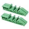 2 Set Circuit Board Bracket C45 DIN Rail Mounting Adapter Install Screw Accessories KPRH‑180