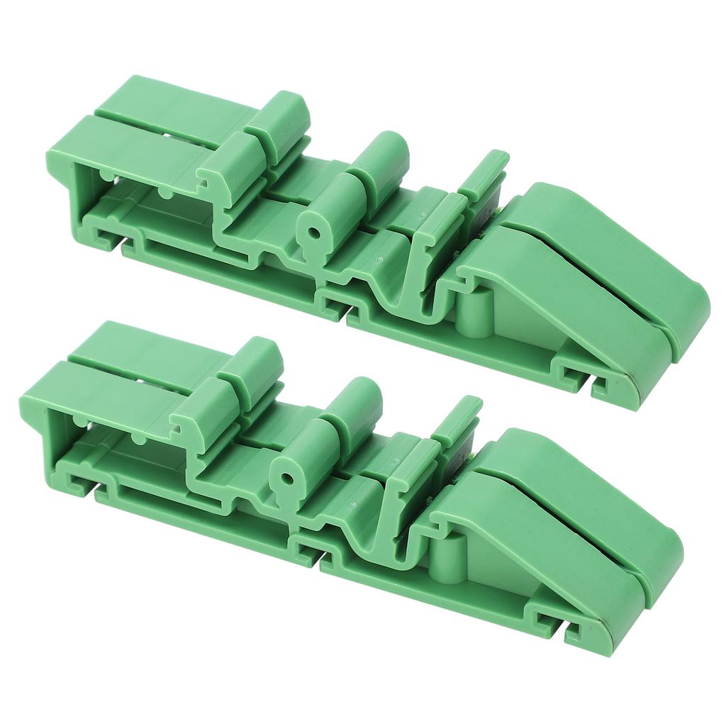 2 Set Circuit Board Bracket C45 DIN Rail Mounting Adapter Install Screw Accessories KPRH‑180