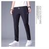Slim Fit Mens Summer Sports Pants With High Elastic Fabric For Casual Wear
