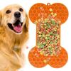Knochenförmige Silikon-Leckmatte für Hunde, Erdnussbutter, Slow-Food-Napf zum Essen für Katzen, Hunde, Futterspender, Leckmatte