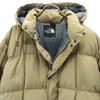 The North Face Down Coat M Beige Outdoor Hooded Men's Used