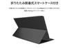 JAPANNEXT 14 inch mobile monitor IPS panel full HD 1920x1080 resolution with smart case (Type C/PC compatible/built-in speaker/sRGB100%/non-glossy)