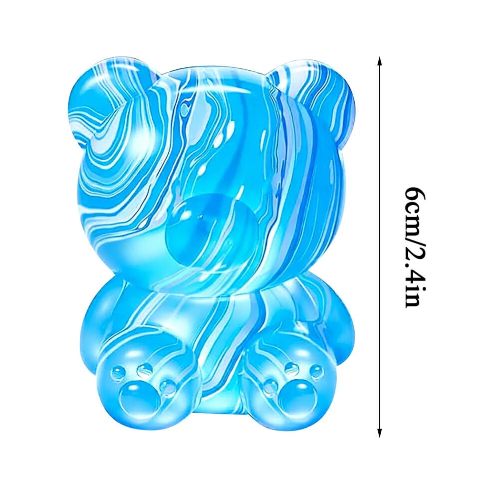 Bear Squeeze Sensory Fidget Toy – Cute Malt Sugar Bear for Adults, Anxiety & Stress Relief, Office/Valentine Party Favor, Compatible with All Ages