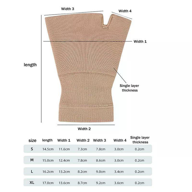 1 Pair Compression Wrist Thumb Band Belt Carpal Tunnel Hands Wrist Support Brace Strap Sleeve Tenosynovitis Arthritis Gloves