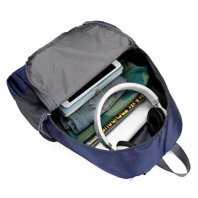 Ultralight Foldable Thin Backpack: Large Capacity, Outdoor Casual Fashion