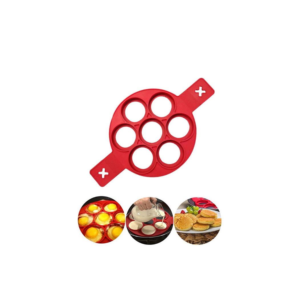 Egg Fryer Safe Multipurpose Silicone Mold Washable Baking Mould Reusable Cake Moulds High Temperature Resistance for