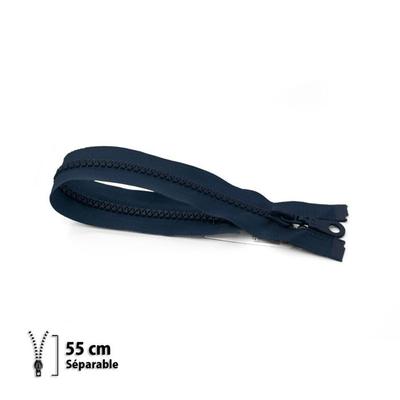 Z54 Zipper - Molded 6mm Separable - 55 Cm - 7154570055