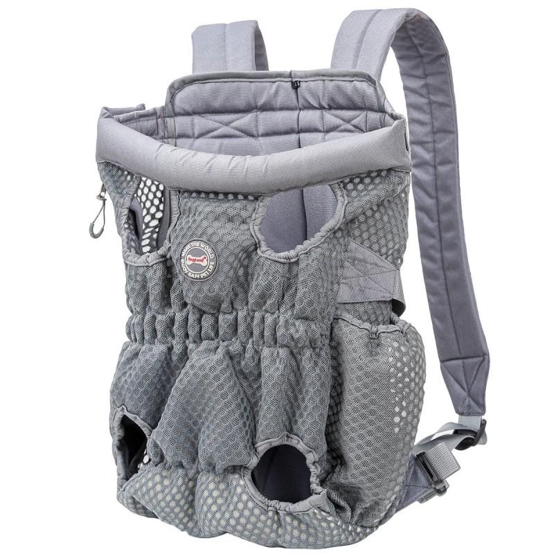 Pet Carrier Backpack Dogs Cats Breathable Mesh Front Chest Harness Style Portable Travel Bag