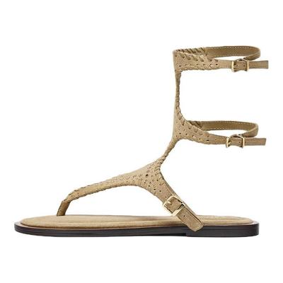 Comfortable Vintage Roman Sandals Women Sandals Sand-Brown 2601610107