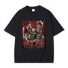 Ryan Ross Graphic Print Tshirt Men's Gothic Rock Oversized Short Sleeve Male Fashion T-shirt Men Women Casual Pure Cotton Tees