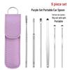 6-Piece Stainless Steel Ear Cleaning Tool Set for Adults and Children