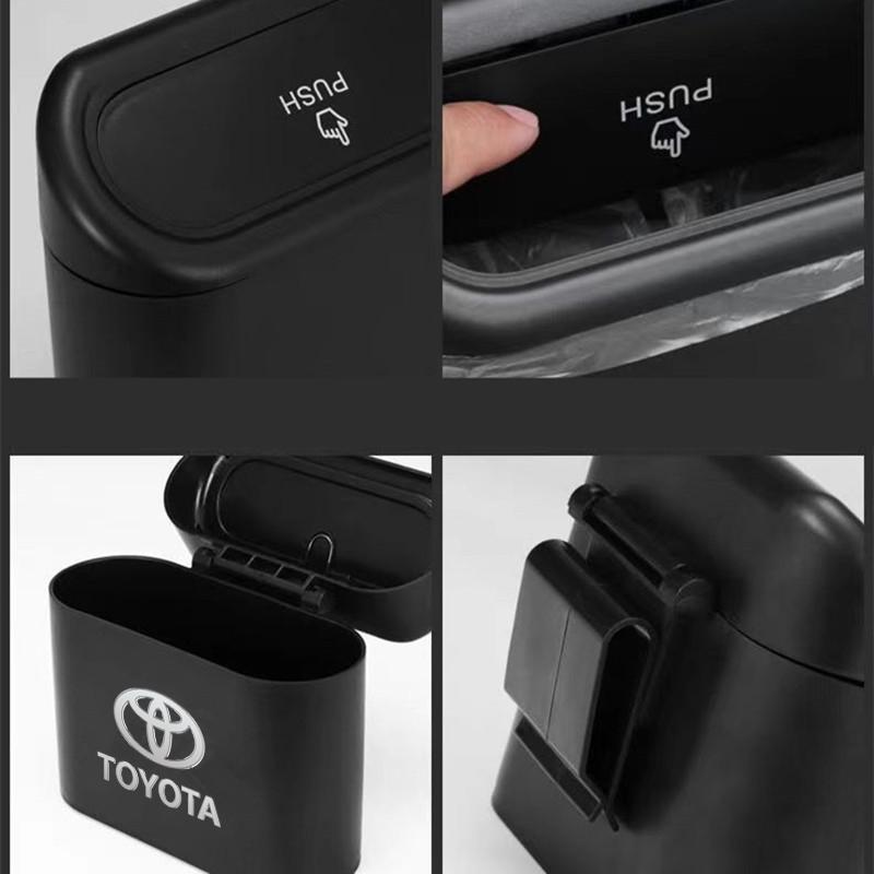 Breloczek Do Toyota Camry Yaris Corolla RAV4 CHR prius Prado Samochodowy Kosz na Śmieci Wiszący Śmieci Samochodowe Kurz śmieci auto styling