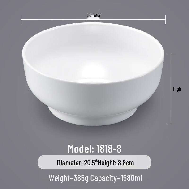 Коммерческая меламиновая суповая лапшичная миска