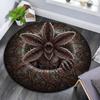 Cartoon Print Round Area Rug,Carpet Rug for Living Room Bedroom Sofa Playroom Decor,Non-slip Floor Mat
