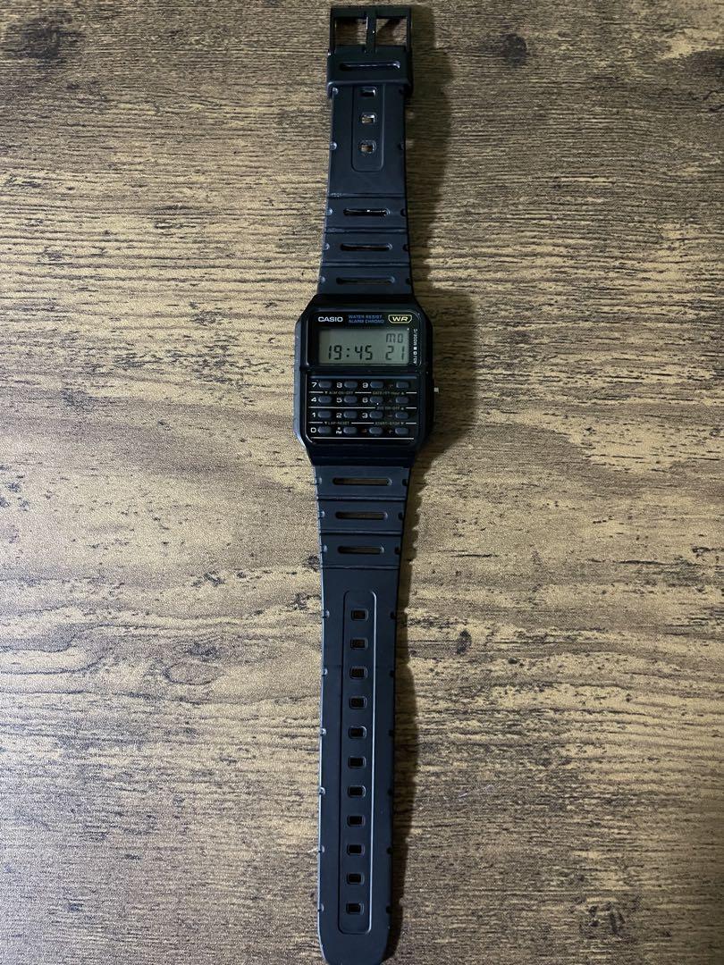 

[USED] CASIO Digital Watch Cheap Casio CA-53W Calculator