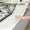 1Pc 5m/196.85in Self-adhesive Wood Grain Door Frame Decorative Stickers Wood Grain Skirting Waistline Home Decor Wall Stickers