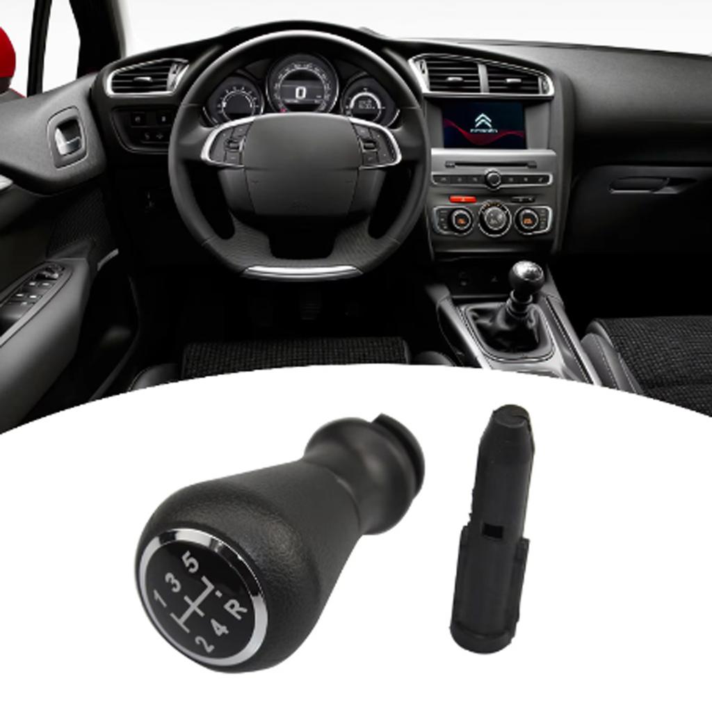 Shift Head for Peugeot 106 107 205 206 207 405 C1 C3 C4 Shift Lever Manual Black 5-speed Shift Lever Shift Knob Head Shift Knob