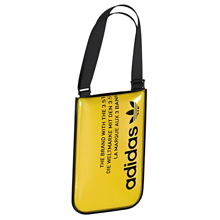 Adidas Originals Trefoil Artificial Leather Shoulder Bag Regular Unisex Yellow GN4452