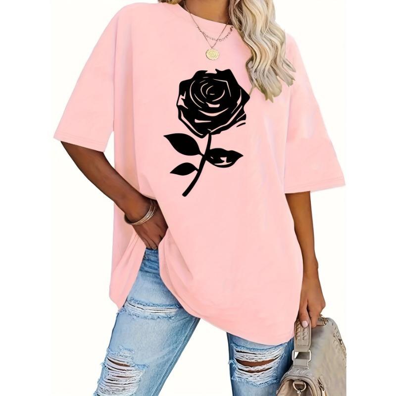 

European and American Fashion Large Size Round Neck Short Sleeve T-shirt 5XL