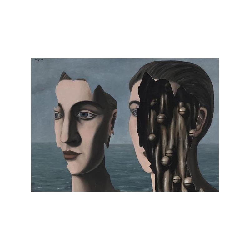 Suprarealism celebru, postere de artă, pânză, pictură, pictură murală abstractă de René Magritte, imprimeu pentru galerie, dormitor, decorațiuni interioare