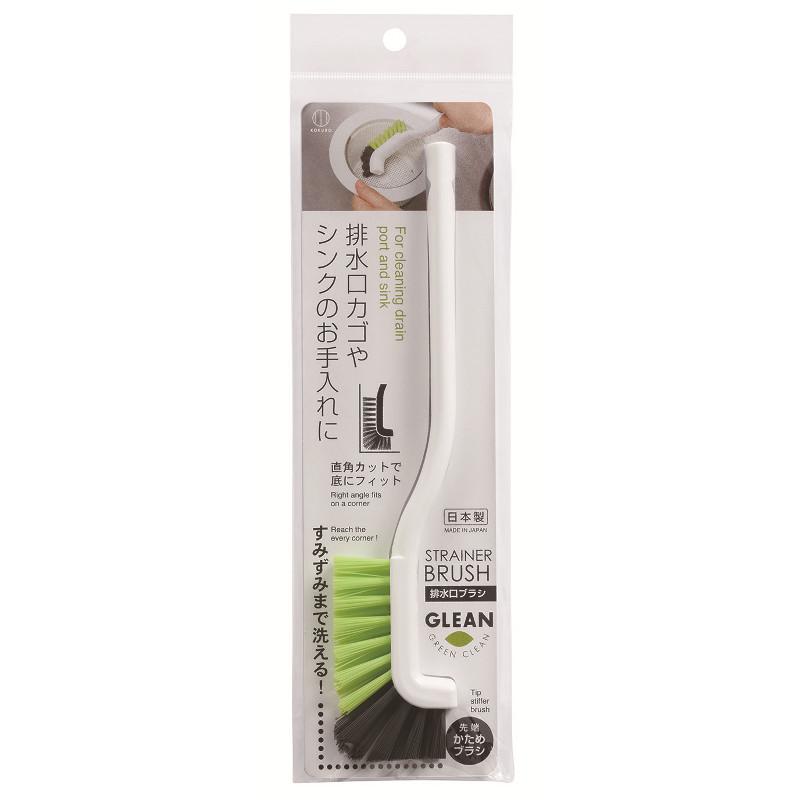 

KOKUBO Strainer Corner Kitchen Brush Cleaning Tool Green