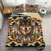 Wolf Head Pattern 3D Print Duvet Cover set Exotic wildlife style Bedding set Soft Comfortable luxury Quilt Cover set Pillowcases