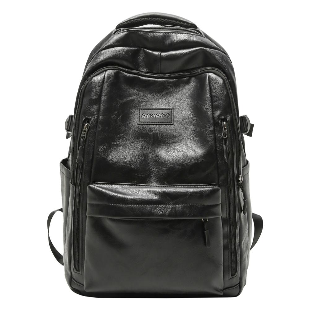 PU Backpack Large Capacity Water-repellent Business Travel Backpack