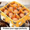 Padded Dividers Egg Collecting Basket Foldable Egg Bags Cute Egg Gathering Basket  Farm Chores