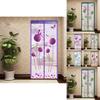 Chic Anti-mosquito Door Screen Featuring Dandelion Design And Magnetic Closure