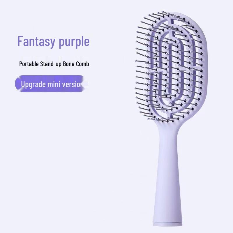 Mini Hollow Student Vertical Handle Air Cushion Massage Comb