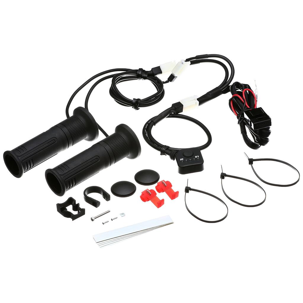 Kijima Bike Parts Grip Heater GH08 Switch Separate Pair Type 120mm Push Switch for 22.2 304-8203
