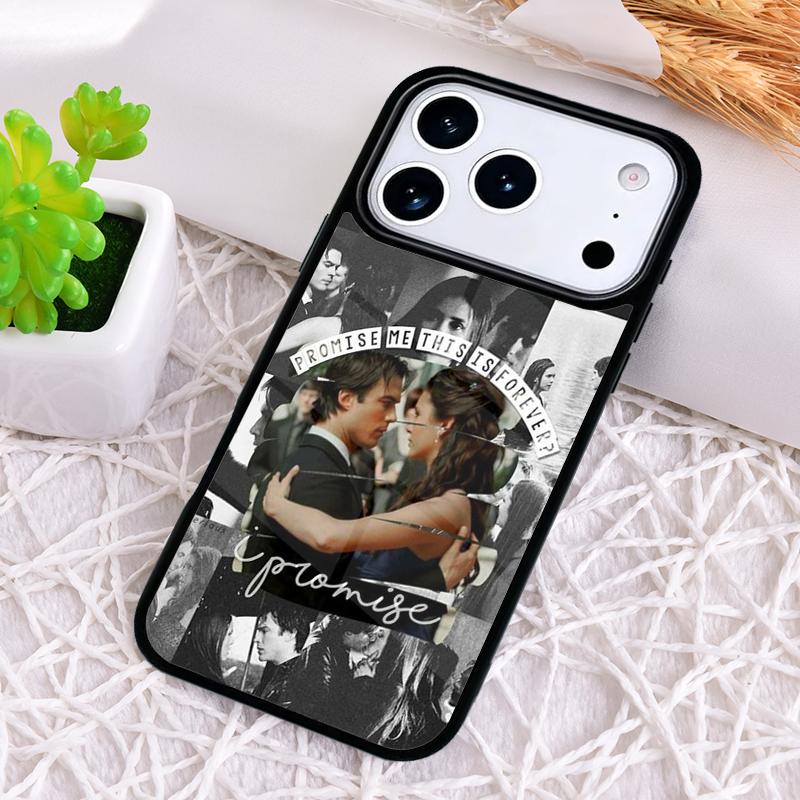 

Дневники вампира КОМАНДА ДЕЙМОНА Ударопрочный чехол для телефона для iPhone 17 Air 16e 15 11 12 14 13 Pro Max Защитный чехол iPhone 11