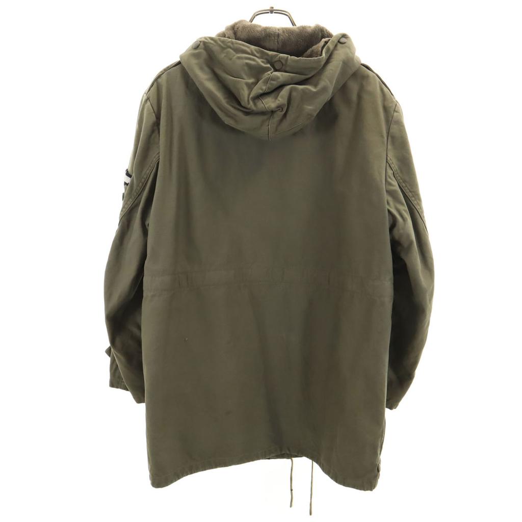 GERMAN MILITARY 80s Vintage Military Jacket 160/170/90 Khaki With Liner Men's Used