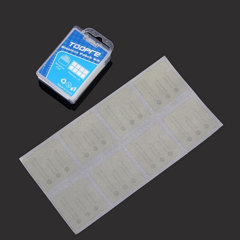 Bike Tyre Repair Kit Bike Tire Patch Repair Kit Glueless Bicycles Inner Tire Puncture Patch with Levers for Road Bikes