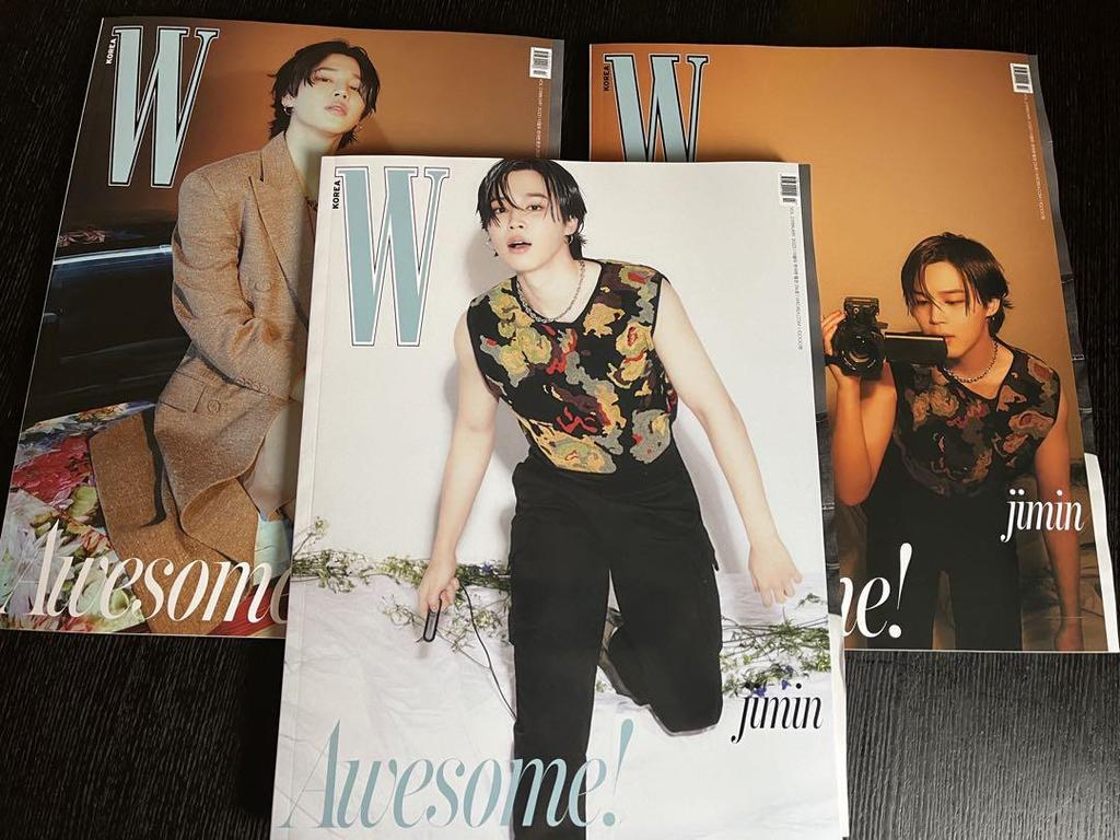 [USED] Anonymous Delivery W Korea February 2023 Issue Jimin BTS