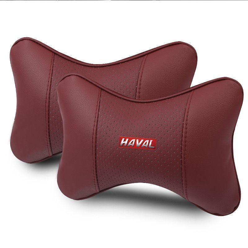 Haval Car Headrest & Lumbar Support Cushion: Fits H6, Big Dog, H9, Mythical Beast, M6, Red Hare, H6S, First Love Models.