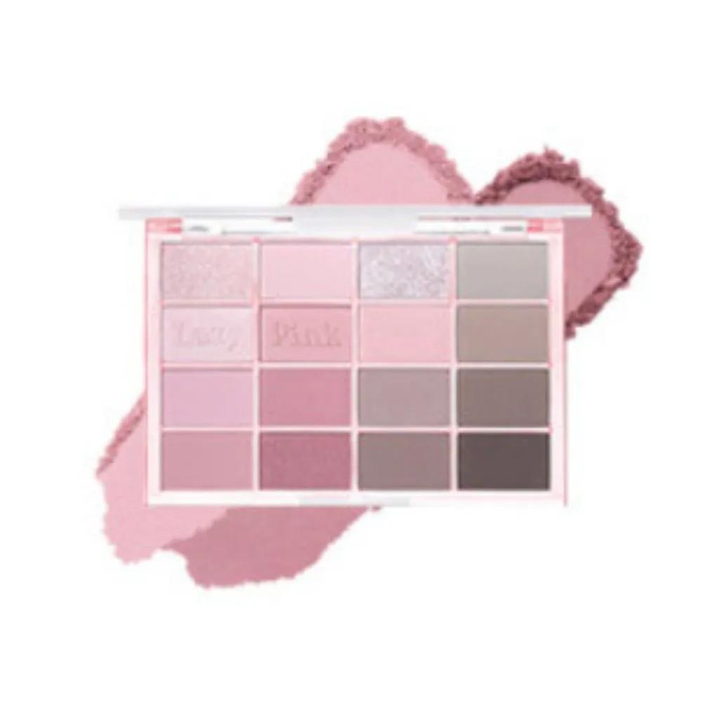 WAKEMAKE 16-Color Eyeshadow 10 Lazy Pink Blurring