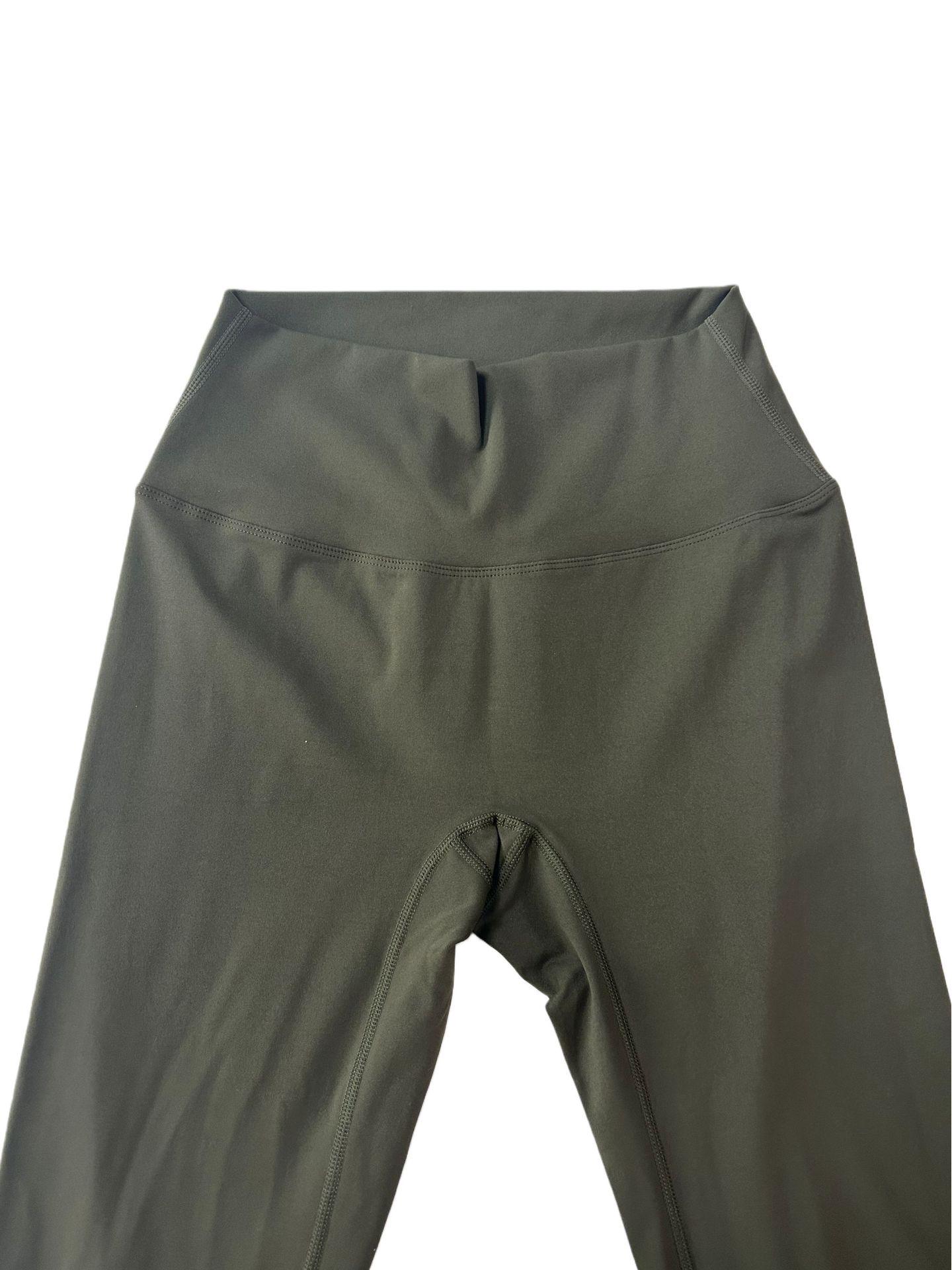 

Peach High-Waisted Quick-Dry Yoga Pants for Women - Butt Lifting & Tight Fit L армія зелений колір