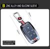 Zinc Alloy Car Key Case Cover Holder Fob For Land Rover Range Rover Discovery 5 Sport For JAGUAR XE XF XJ F PACE Accessories