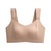 Pull-up stepped intelligent adjustment buckle rabbit ears without marks, close sub-breasts, big breasts, small beautiful back bra