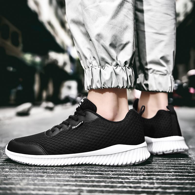 Сверхлегкие кроссовки большого размера с дышащей сеткой для бега по реке вверх по течению — фото 12