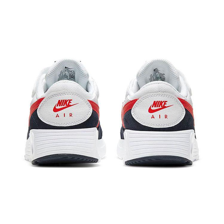 Nike Air Max SC PS Obsidian University Red Kids Sneakers White CZ5356-103