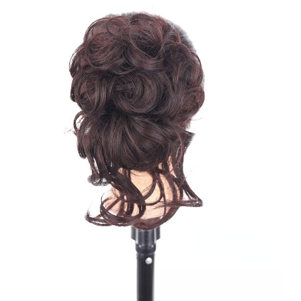 

Hair Volume Hair Thickening Synthetic Hair Accessories Wig Hair Clip Hair Styling Women Wig dark brown